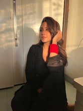 Noir Chikankari Kurta